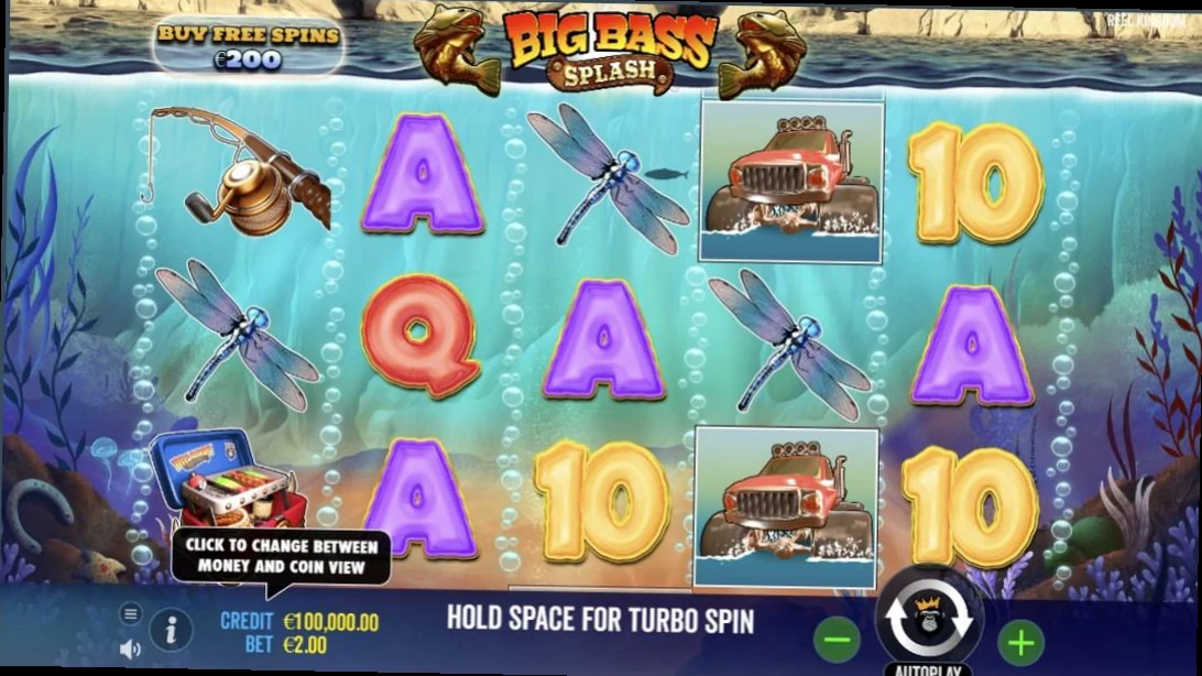 Big Bass Splash von Pragmatic Play