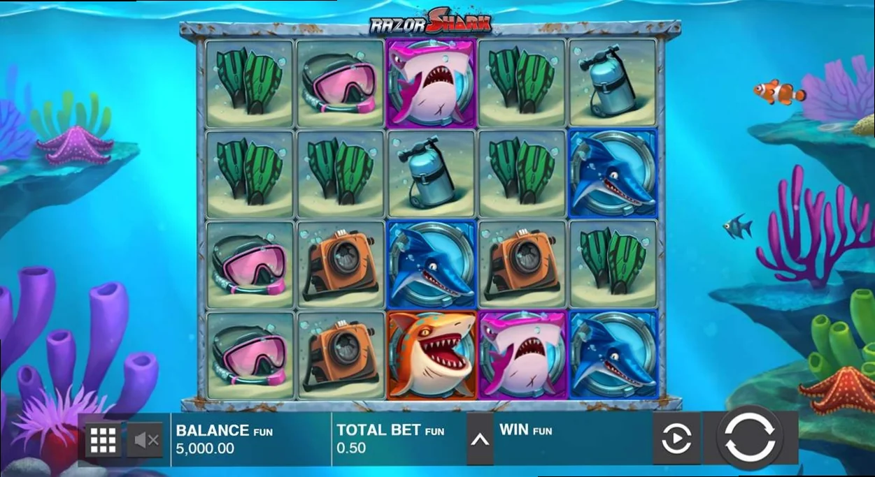 Razor Shark von Push Gaming